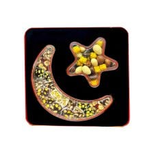 Hafiz Mustafa Crescent and Star Mixed Dragee and Delight Gift Box 400 gr (14.10oz)