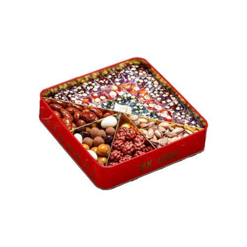 Hafiz mustafa mixed delight dragee pistachio gift box m size 500 gr (17. 64oz)