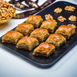 Homemade Baklava with Walnut Hafiz Mustafa