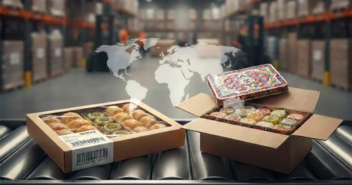 How to Send Baklava Abroad and How to Send Turkish Delight Abroad
